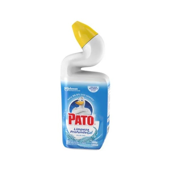 Desinfetante Gel Marine Pato Limpeza Profunda Squeeze 500ml