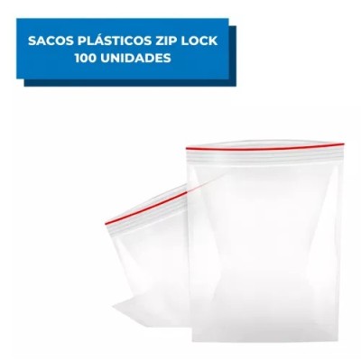 Sacos Plásticos Tipo Ziplock N07 14x20cm Com 100 Saquinhos Sacos Plásticos Tipo Ziplock N07 14x20cm Com 100 Saquinhos