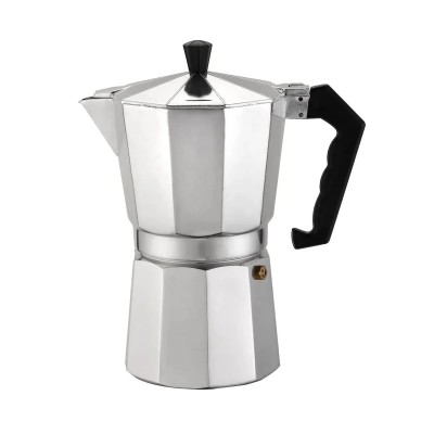 Cafeteira Italiana Alumínio Euroquadros 300ml- Fratelli Cafeteira Italiana Alumínio Euroquadros 300ml- Fratelli