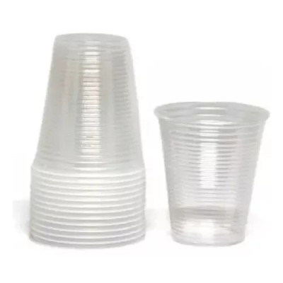 Copo Descartavel 180ml Plastico Transparente 120 Copos Copo Descartavel 180ml Plastico Transparente 120 Copos